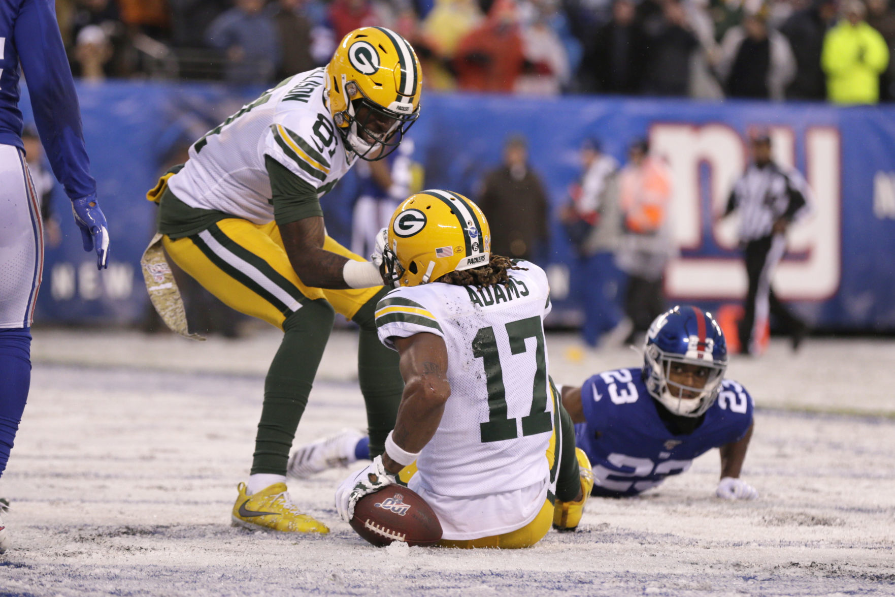 Packers 31, Giants 13